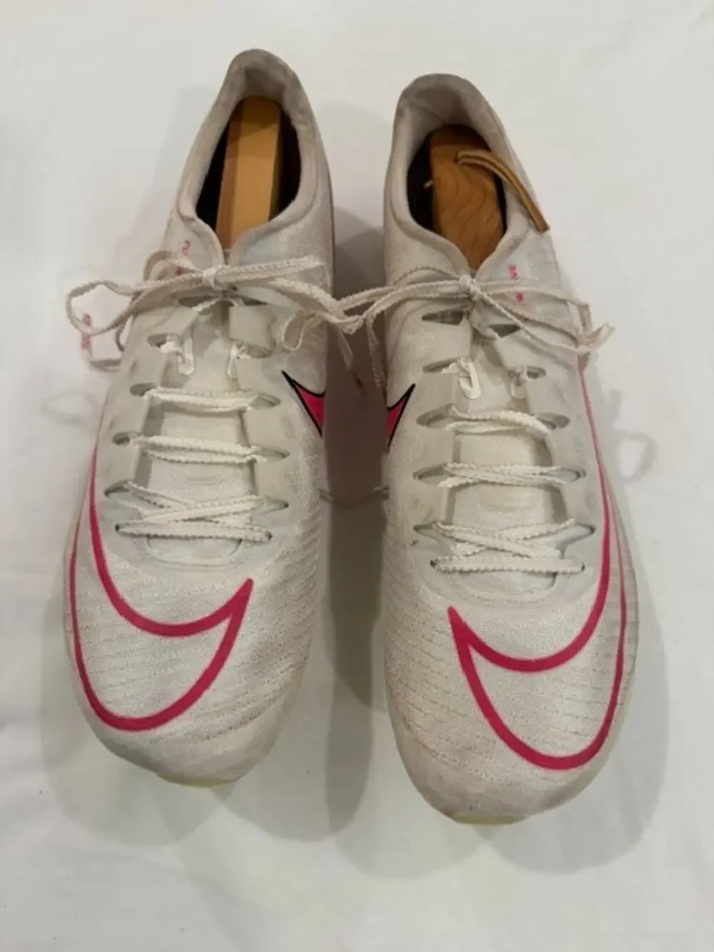 Nike Air Zoom Maxfly Sail Fierce Pink Spikes Track and Field DH5359 Men's 11.5